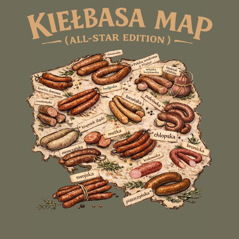 Kielbasa Map All Star Edition