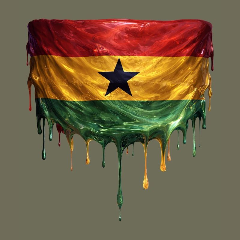 Art des drapeaux du Ghana