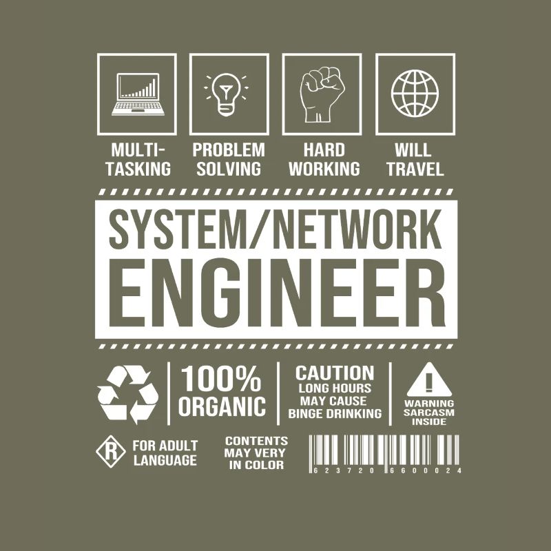 Netzwerk Informatiker Programmierer Admin