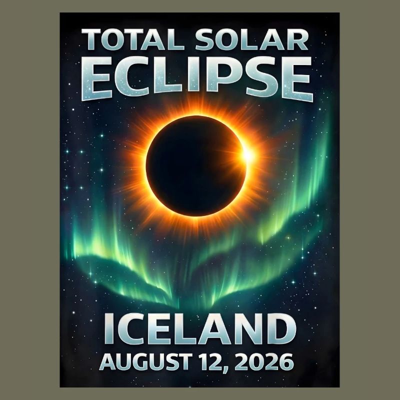 Total Solar Eclipse Iceland 2026