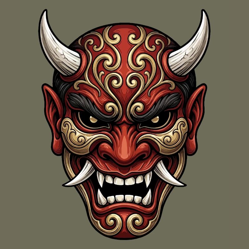 Hannya-Oni-Dämon
