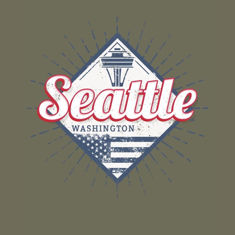 Seattle dans l’État de Washington Souvenir