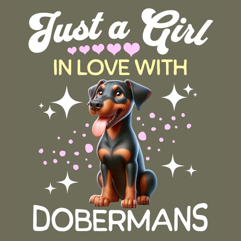 Fille Doberman