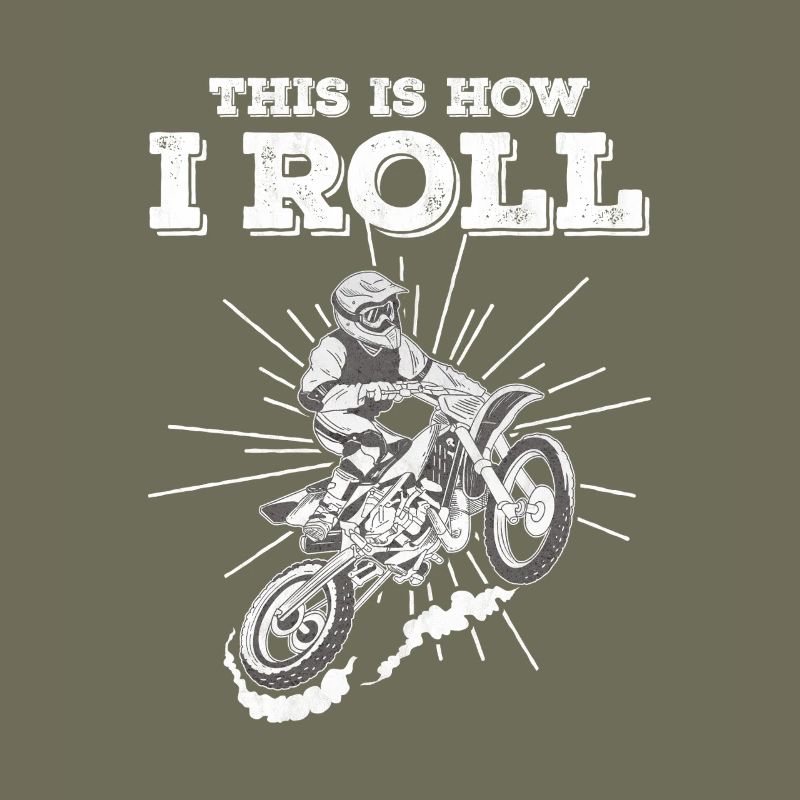 C’est comme ça que je joue le pilote de motocross