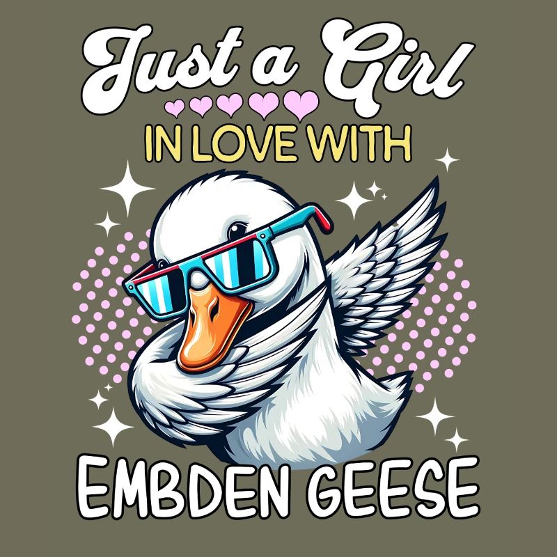 Emdengans Girl Embden Goose