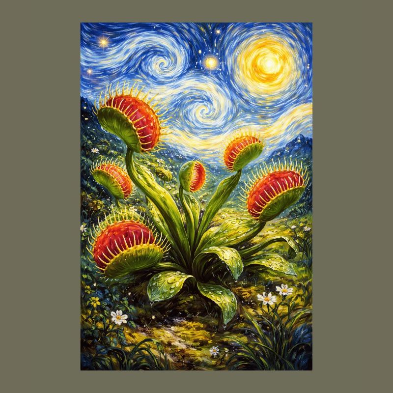 Venus Flytrap Starry Night