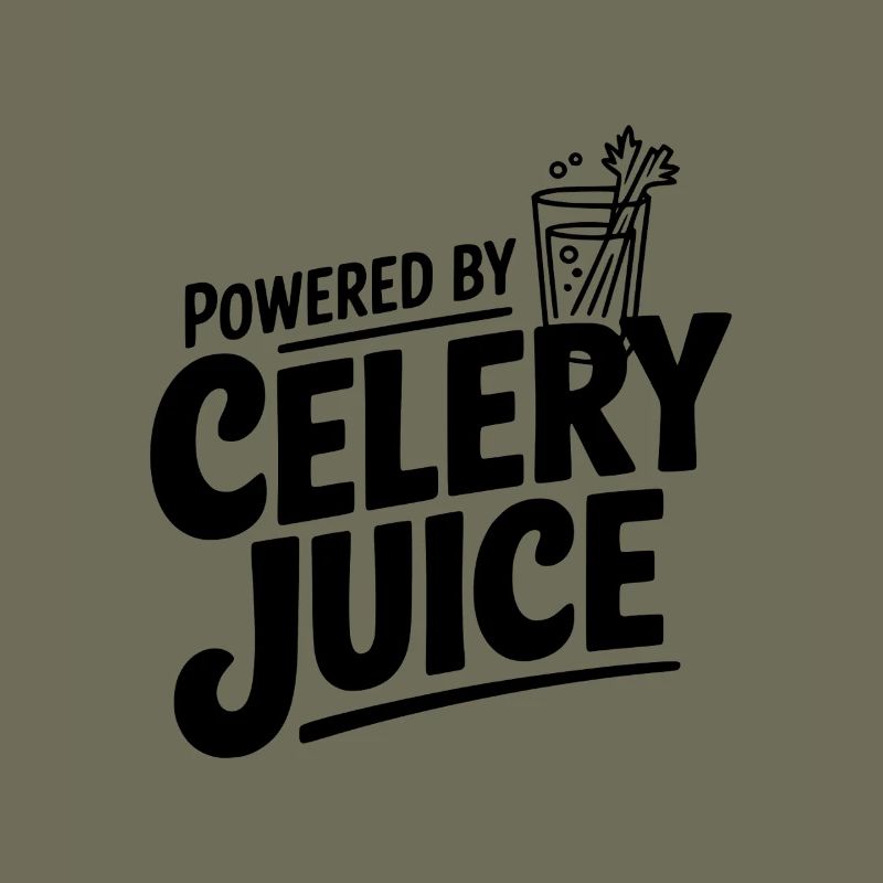 Alimenté par du jus de céleri
