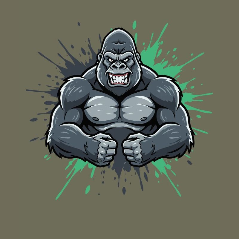 Gorilla Kraft Comic Smash