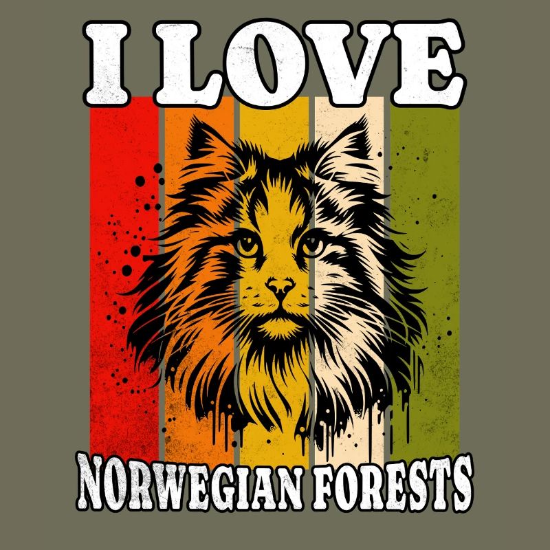 J’adore la forêt norvégienne