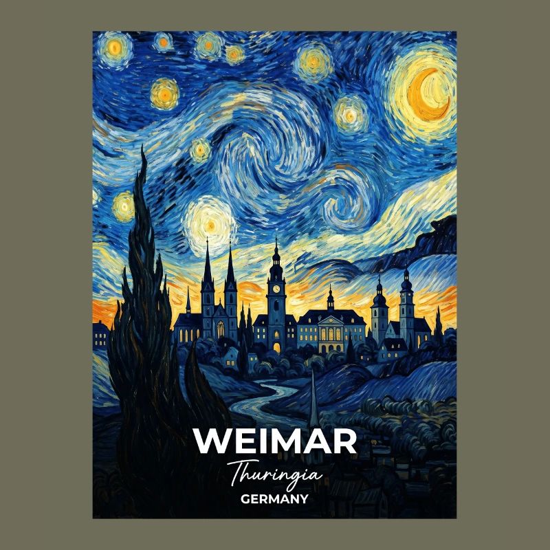 Weimar Germany City View