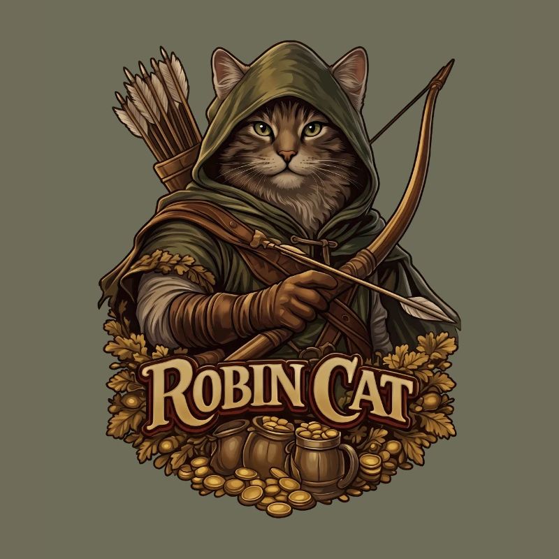 Robin Cat Archer Fantasy
