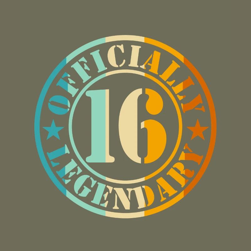 16. Geburtstag Junge Mädchen Legende Level 16