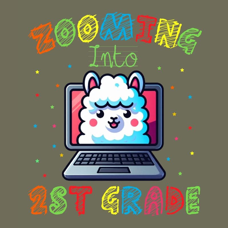 Rainbow Llama on Screen