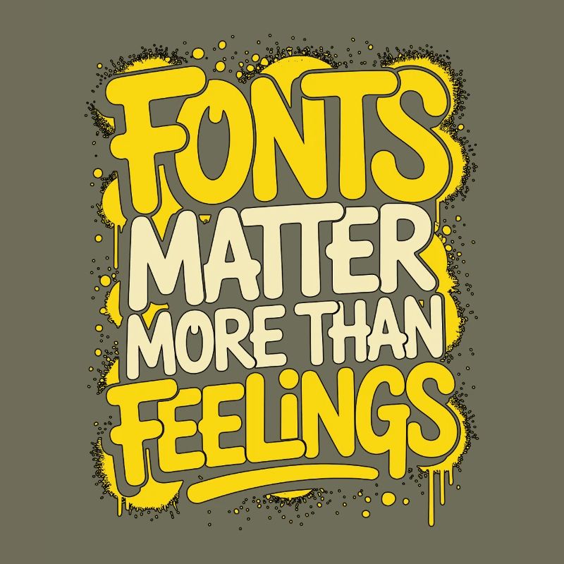 Les polices de designer d’impression comptent plus Graphiste