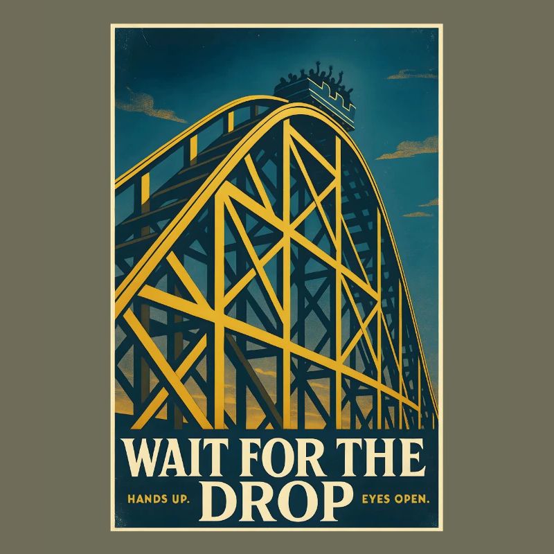 Wait for the Drop | Roller Coaster Thrill