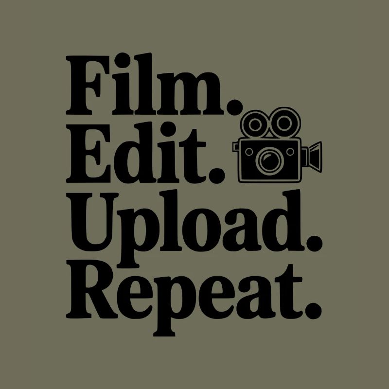 Film. Edit. Upload. Repeat.