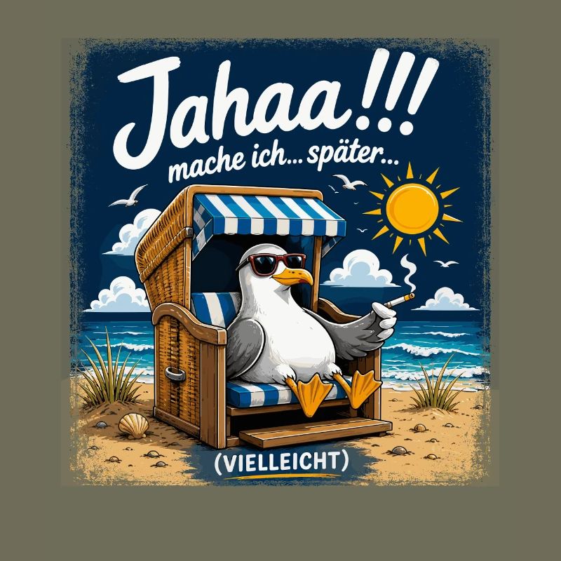  Jahaa mache ich später vielleicht Lustige Möwe im