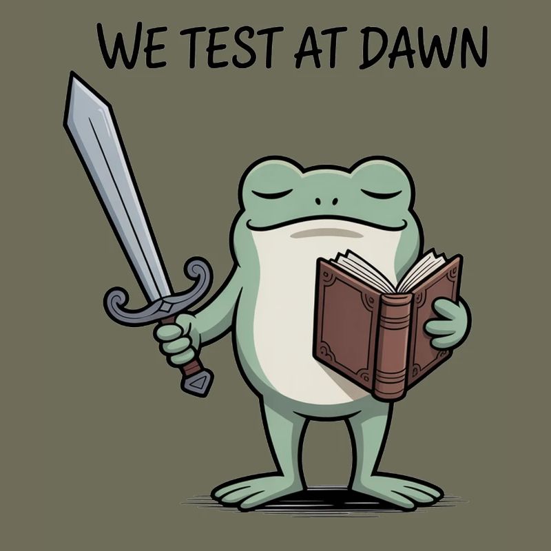 Dawn Test Frog Knight