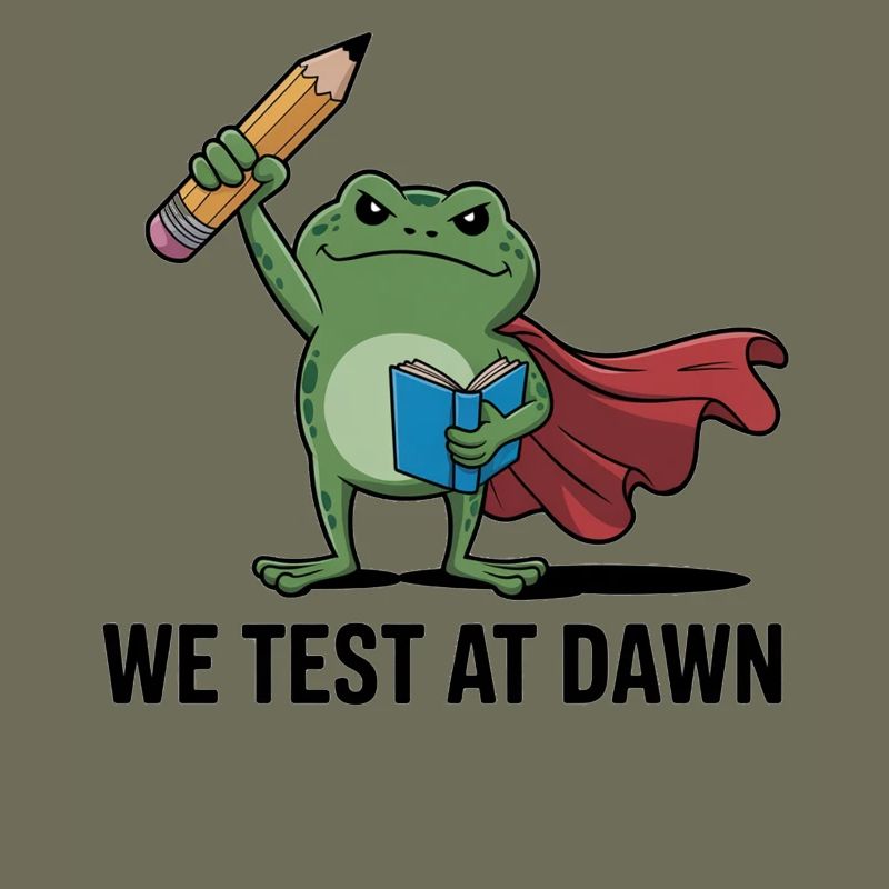 Dawn-getesteter Frosch-Superheld