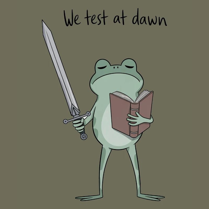 Dawnbound Frog Knight liest