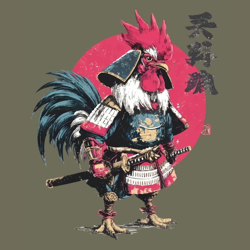 Rooster Samurai Armor