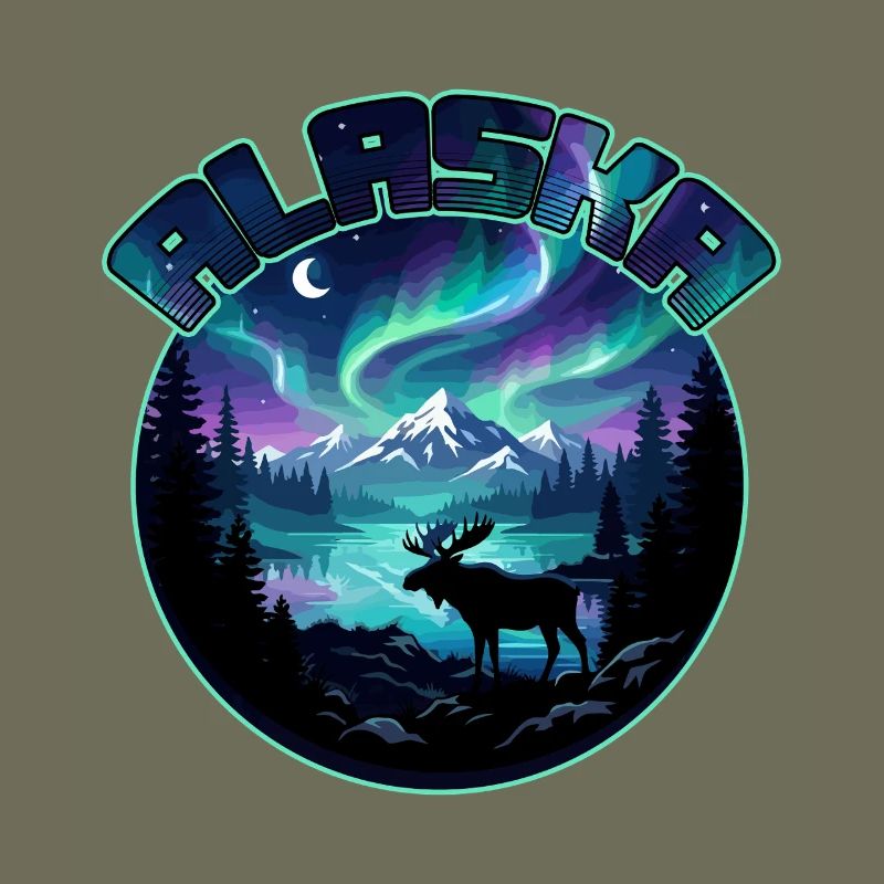 Vacances d’observation de l’Alaska Lights Aurora Borealis