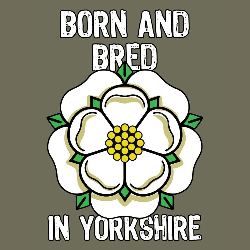 Dans le comté du Yorkshire, fière fleur du drapeau du Yorkshire