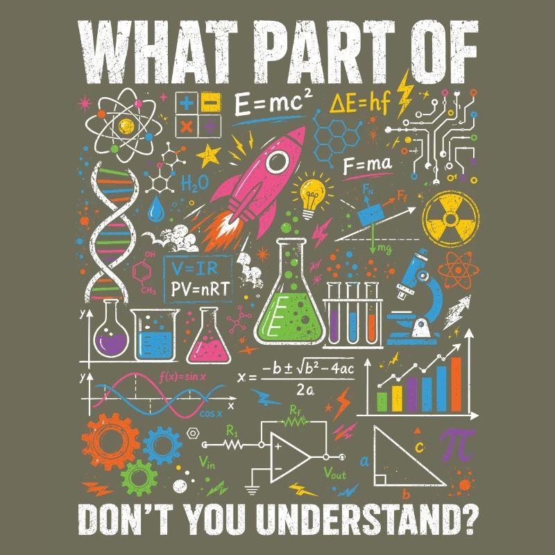 Physik Mathe Science Spruch Shirt