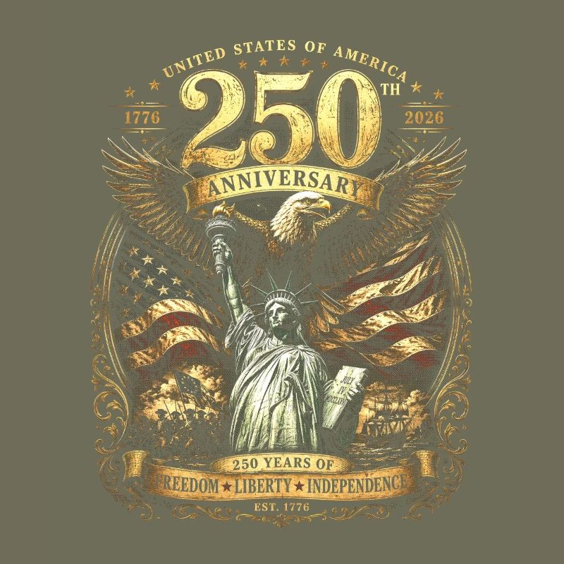 Drapeau de l’aigle du 250e jubilé des États-Unis