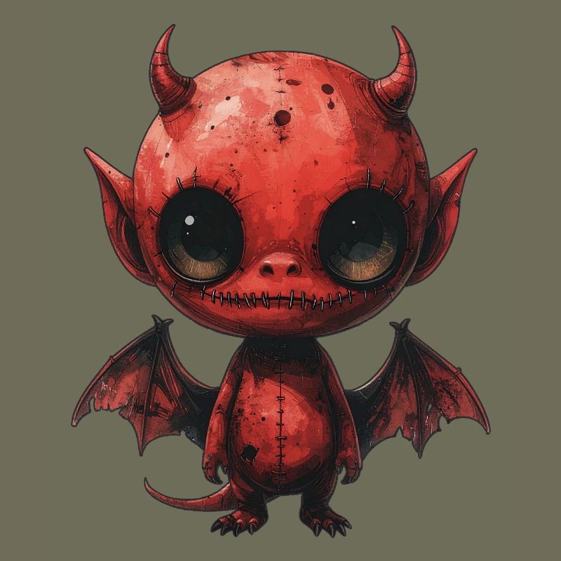 Diable Rouge Flippant Mignon