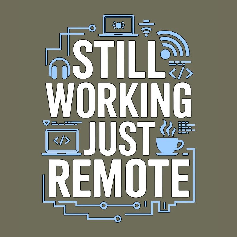 Remote Developer Still Working Remote Tech Worker