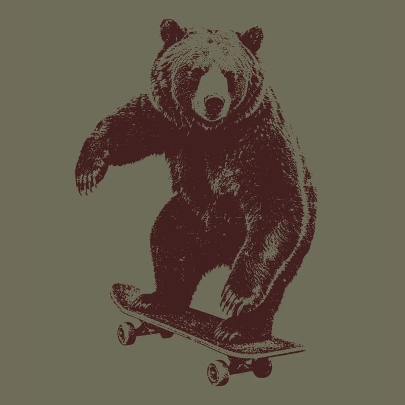 Skating Bear