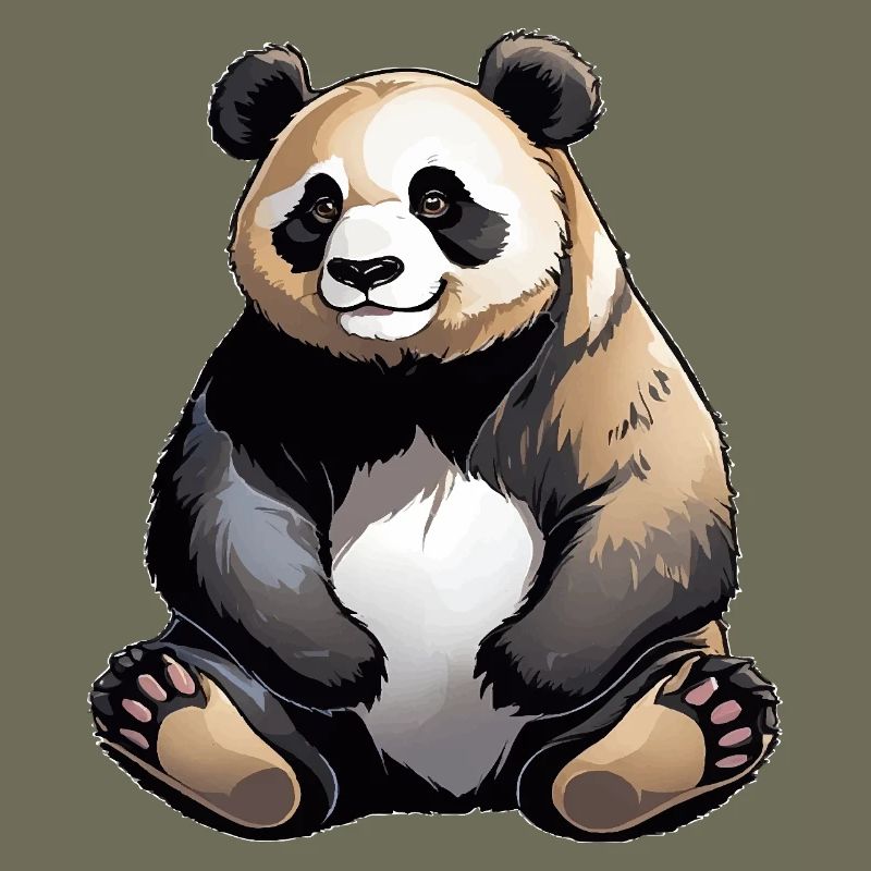 Panda - Conception d’animaux mignons