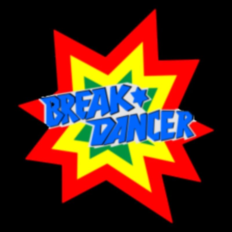 Design de motif breakdancer vivant