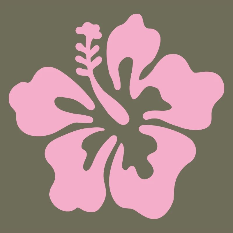 Hibiscus Flower - Light pink