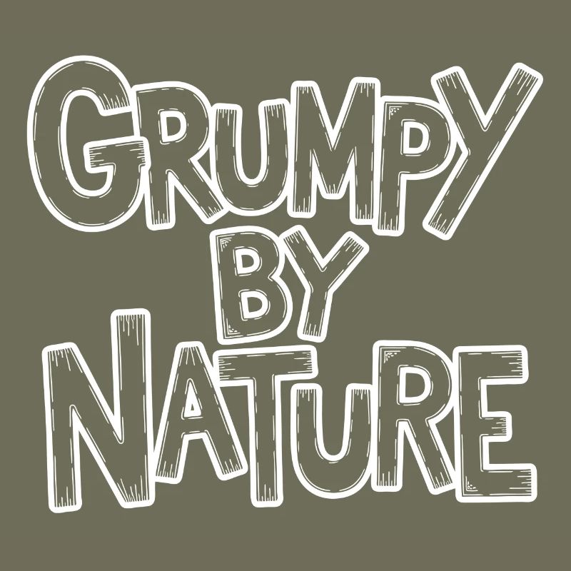 Bad-tempered and grumpy, leave me alone