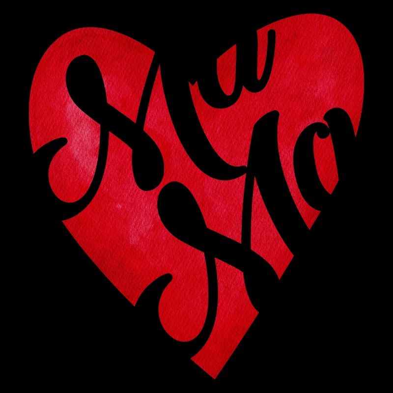 Red Heart Mama - Mom Gift