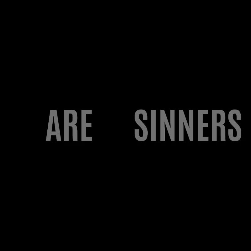 We are all sinners
