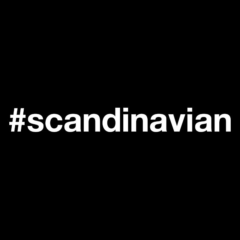 Hashtag de la Scandinavie SCANDINAVE