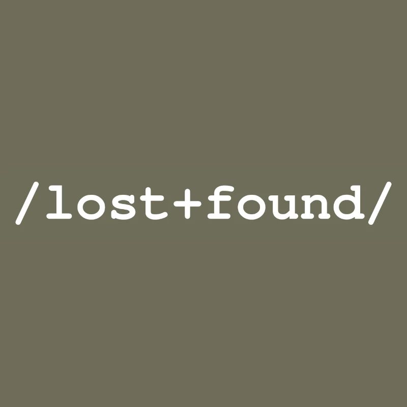 Lost+Found - /lost+found/ folder