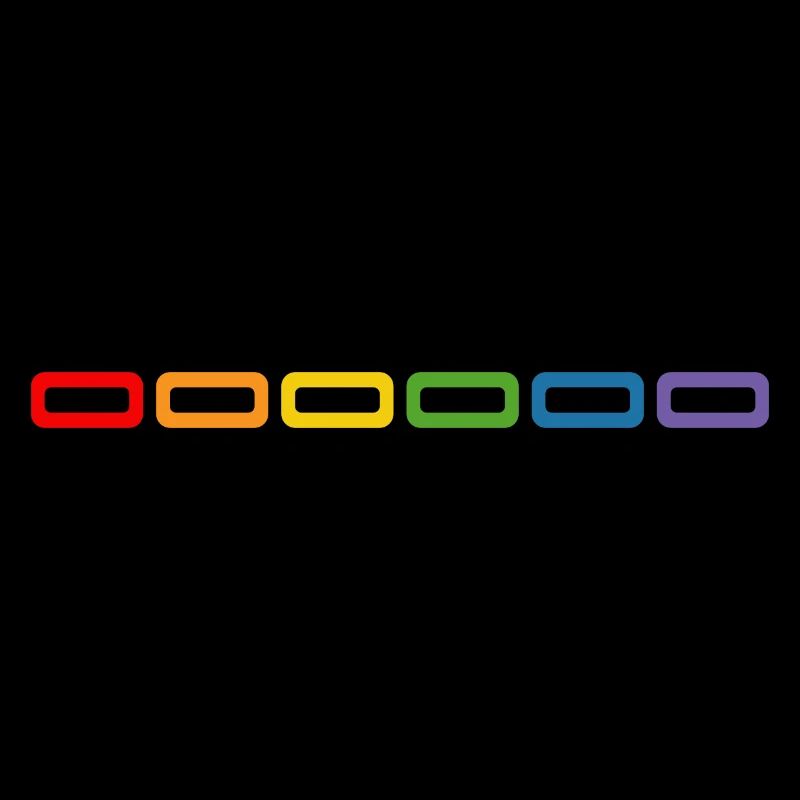 LGBT shirt rainbow for the next CSD.