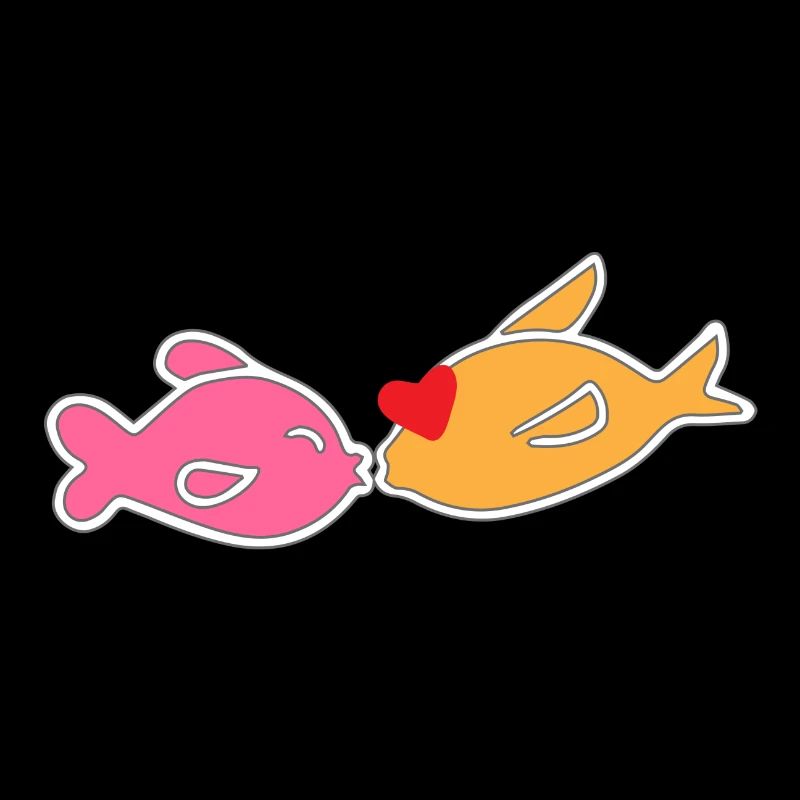 poissons baiser