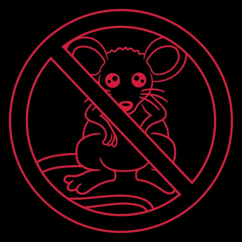signe interdit a barré pas de souris suess n