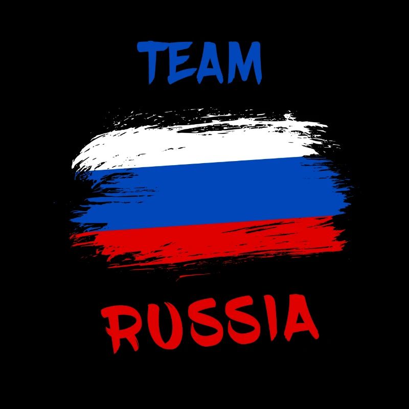 Équipe Russie / Cadeau Russia Moscou drapeau