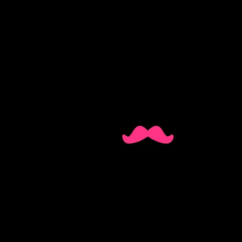 Mustache Moustache "be different" 2c