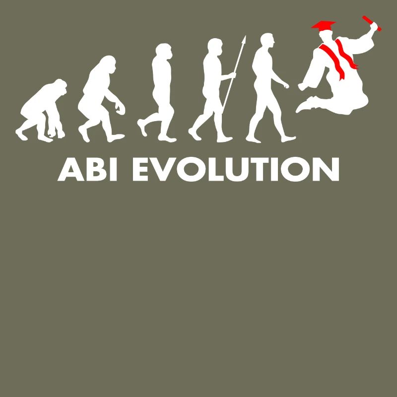 Abitur Abiturient Schulabschluss Evolution Abi