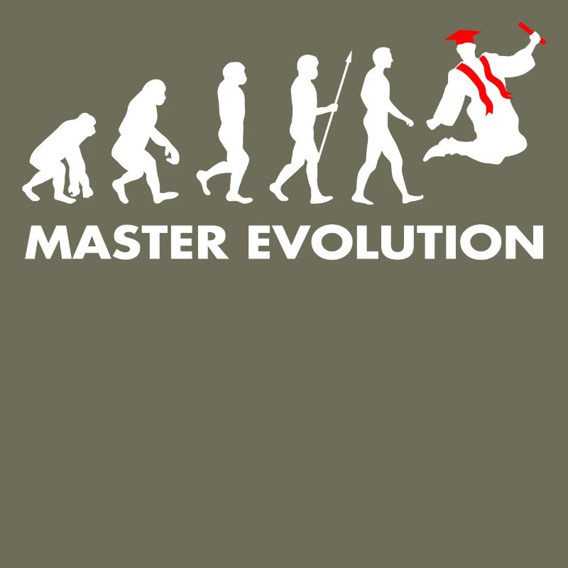 Master Evolution Entwicklung Schulabschluss Diplom
