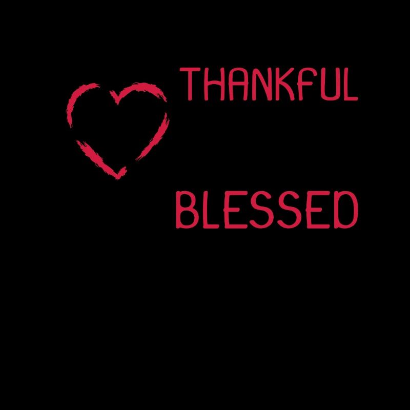 Grateful and Blessed Cross symbol gift