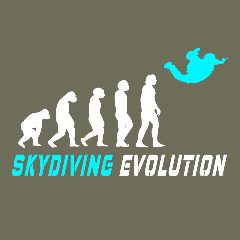 Fallschirm Evolution Design / Geschenkidee