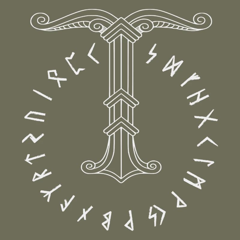 Irminsul Wikinger-Symbol